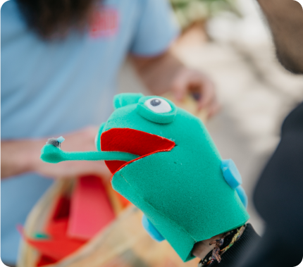 Taller <b>“Marionetas con mucho cuento”</b>