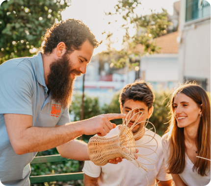 Taller <b>“Cestería y artesanía”</b>